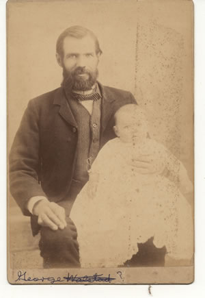 Christian Jacob Walstad and Unknown Baby